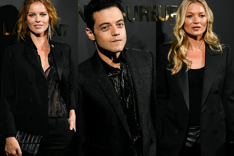 „Saint Laurent“ kolekcijos pristatymas Paryžiuje/Vida Press nuotr.