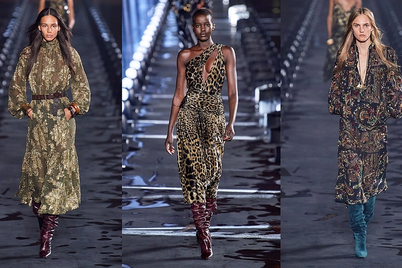 „Saint Laurent“ kolekcijos pristatymas Paryžiuje/Vida Press nuotr.