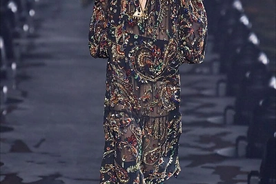 „Saint Laurent“ kolekcijos pristatymas Paryžiuje/Vida Press nuotr.