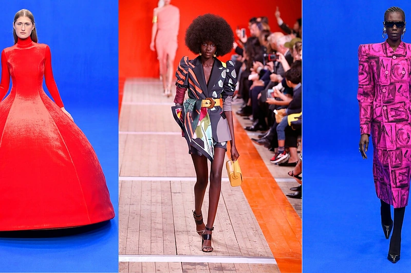 Mados namų „Balenciaga“ kolekcijos pristatymas Paryžiaus mados savaitėje/Vida Press nuotr.