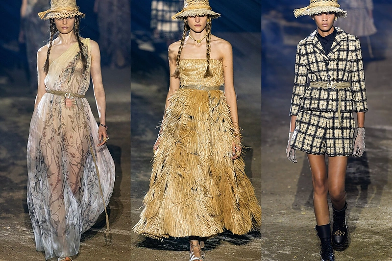 Mados namų „Dior“ kolekcijos pristatymas Paryžiaus mados savaitėje/Vida Press nuotr.