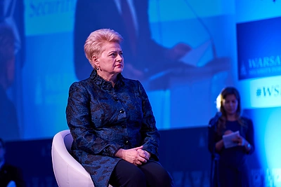 Daliai Grybauskaitei įteiktas Laisvės riterio apdovanojimas / D.Grybauskaitės biuro nuotr.