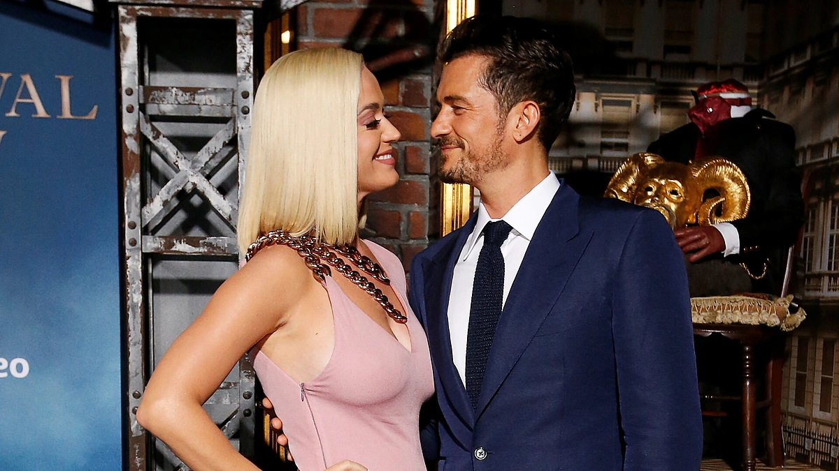 Katy Perry ir Orlando Bloomas / „Scanpix“ nuotr.