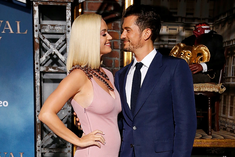 Katy Perry ir Orlando Bloomas / „Scanpix“ nuotr.