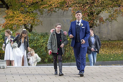 Mariaus Čepulio ir Ingos Stančikaitės vestuvės / Roko Lukoševičiaus / 15min nuotr.