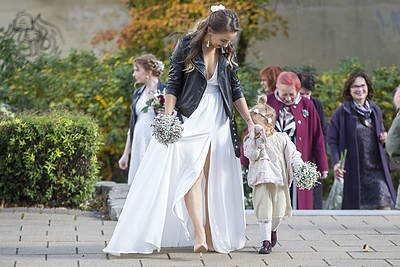 Mariaus Čepulio ir Ingos Stančikaitės vestuvės / Roko Lukoševičiaus / 15min nuotr.