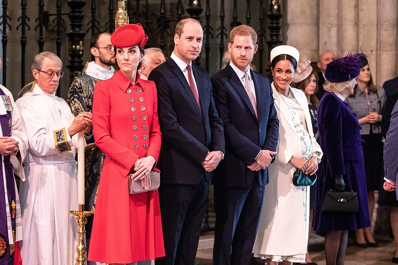 Catherine Middleton, princas Williamas, princas Harry, Meghan Markle/Vida Press nuotr.