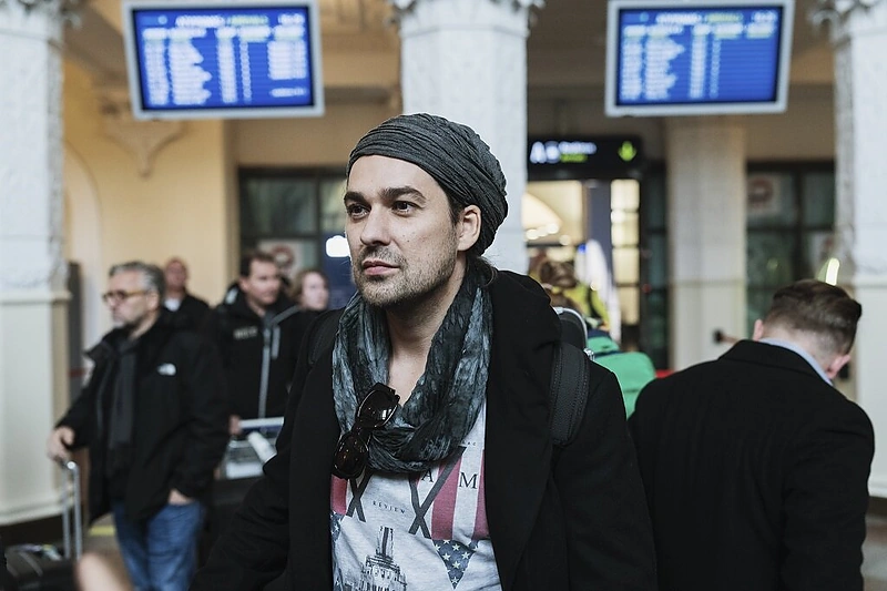 Davidas Garrettas atvyko į Vilnių/G. Jauniškio nuotr.