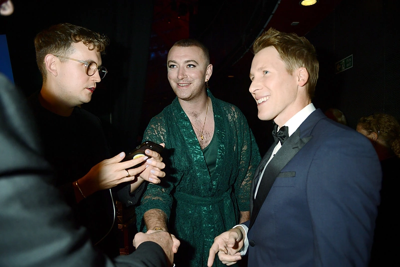 Samas Smithas triumfavo „Attitude Awards“/Vida Press nuotr.