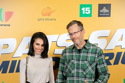 Deimantė Kazėnaitė ir Gediminas Žilinskas / Žygimanto Gedvilos / BNS nuotr.