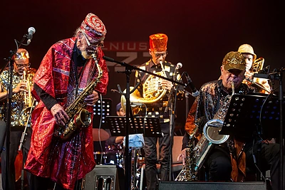 „Sun Ra Arkestra“ pasirodymas/Gretos Skaraitienės/„ŽMONĖS Foto“ nuotr.