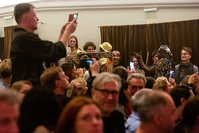 „Sun Ra Arkestra“ pasirodymas/Gretos Skaraitienės/„ŽMONĖS Foto“ nuotr.