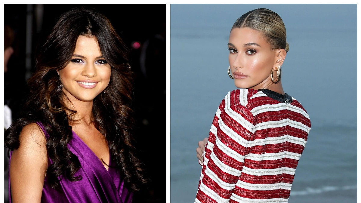 Selena Gomez ir Hailey Baldwin/Vida Press nuotr.