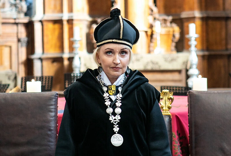 Vilniaus dailės akademijos rektore inauguruota Ieva Skauronė / Pauliaus Peleckio / „ŽMONĖS Foto“ nuotr.