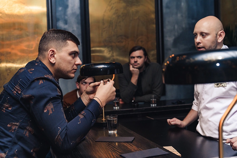 Gurmaniška degustacija bare „Mililitrai“/ Martyno Stankaičio nuotr.