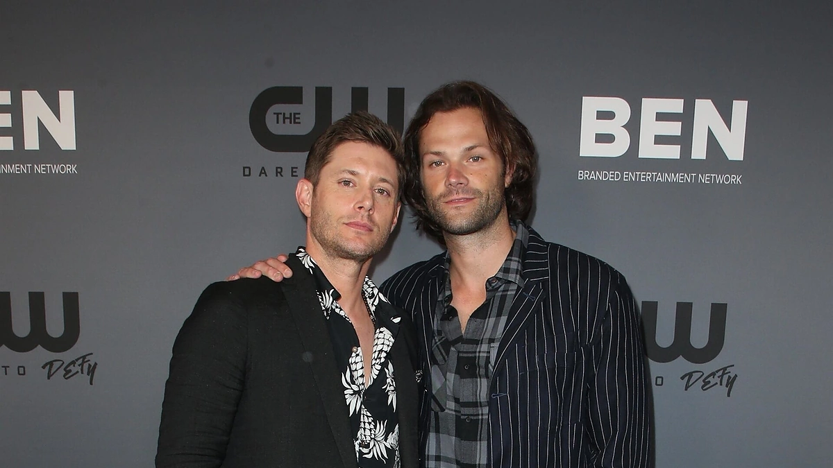 Serialo „Išrinktieji“ („Supernatural“) aktoriai – Jensenas Acklesas ir Jaredas Padaleckis (dešinėje)/Vida Press nuotr.
