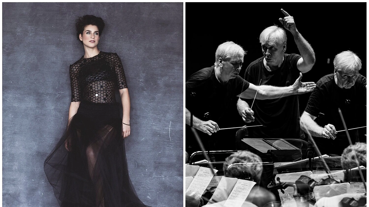 Asmik Grigorian ir Gintaras Rinkevičius/Organizatorių nuotr.