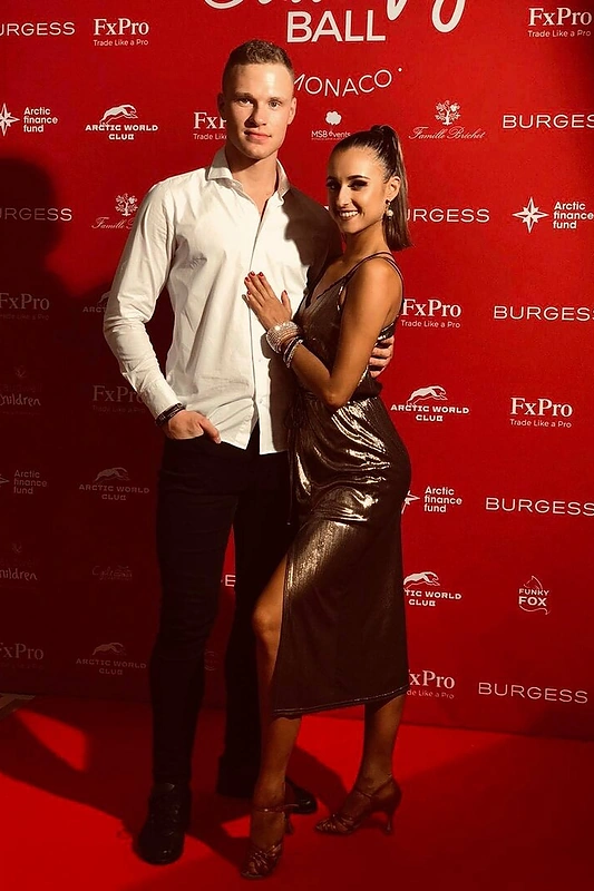 Šokėjų duetas Ustin&Ieva / Asmeninio albumo nuotr.