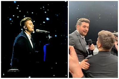 Dainotas Varnas uždainavo su Michaelu Bublé: Berlyne žvaigždė jį išsirinko iš minios gerbėjų