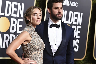 Emily Blunt ir Johnas Krasinski / „Scanpix“ nuotr.