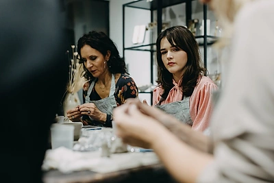Keramikos studijos „Menoja“ atidarymas/ Organizatorių nuotr.