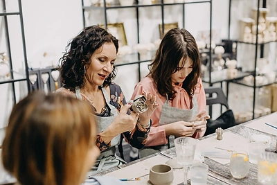 Keramikos studijos „Menoja“ atidarymas/ Organizatorių nuotr.