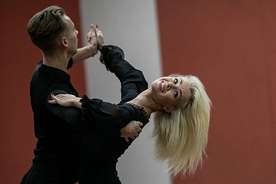Pristatytas Pasaulio standartinių sportinių šokių čempionatas Lietuvoje / Pauliaus Peleckio / „ŽMONĖS Foto“ nuotr.