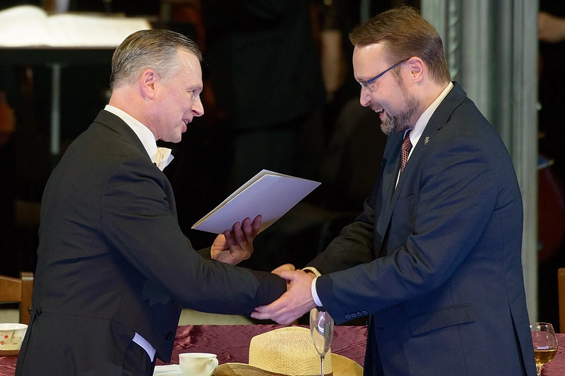 Dirigento Martyno Staškaus 50-mečio jubiliejaus koncertas / M. Aleksos nuotr.