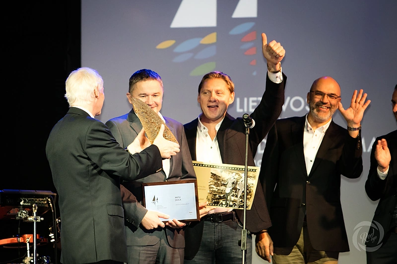 Apdovanojimų akimirka/Organizatorių nuotr.