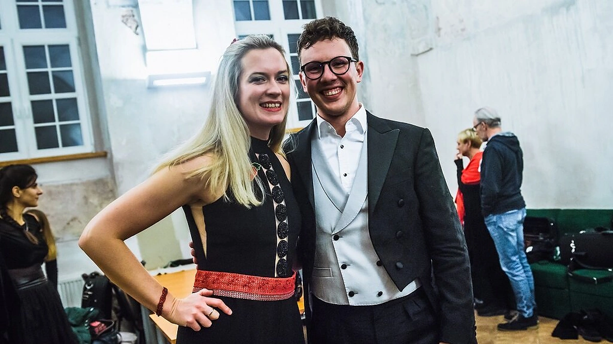 Martynas Levickis ir Lizzie Ball / Dainiaus Putino nuotr.