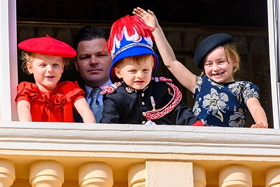 Monako karališkoji šeima švenčia Nacionalinę Monako dieną/ Vida press nuotr.