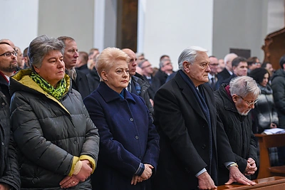 Dalia Grybauskaitė dalyvavo 1863–1864 m. sukilimo vadų ir dalyvių laidotuvėse / R. Dačkaus nuotr.