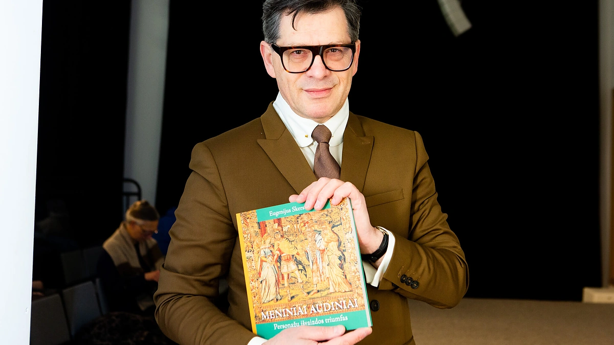 Eugenijus Skerstonas pristatė naujausią savo darbą/Gretos Skaraitienė/„ŽMONĖS Foto“ nuotr.
