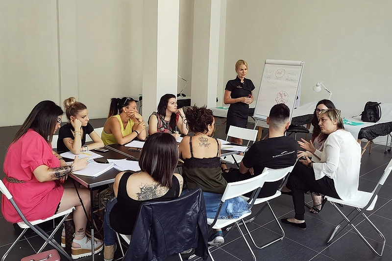 Agnės Švitinskaitės organizuojami mokymai/Asmeninio archyvo nuotr.