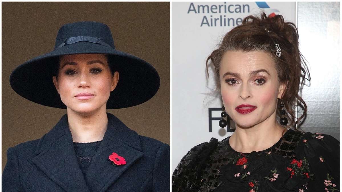 Meghan Markle ir Helena Bonham Carter/Vida Press nuotr.
