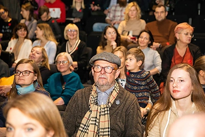 „Mo" muziejuje atidaryta paroda „Mekas mirksi geriau"/Irmanto Gelūno/„ŽMONĖS Foto“ nuotr.
