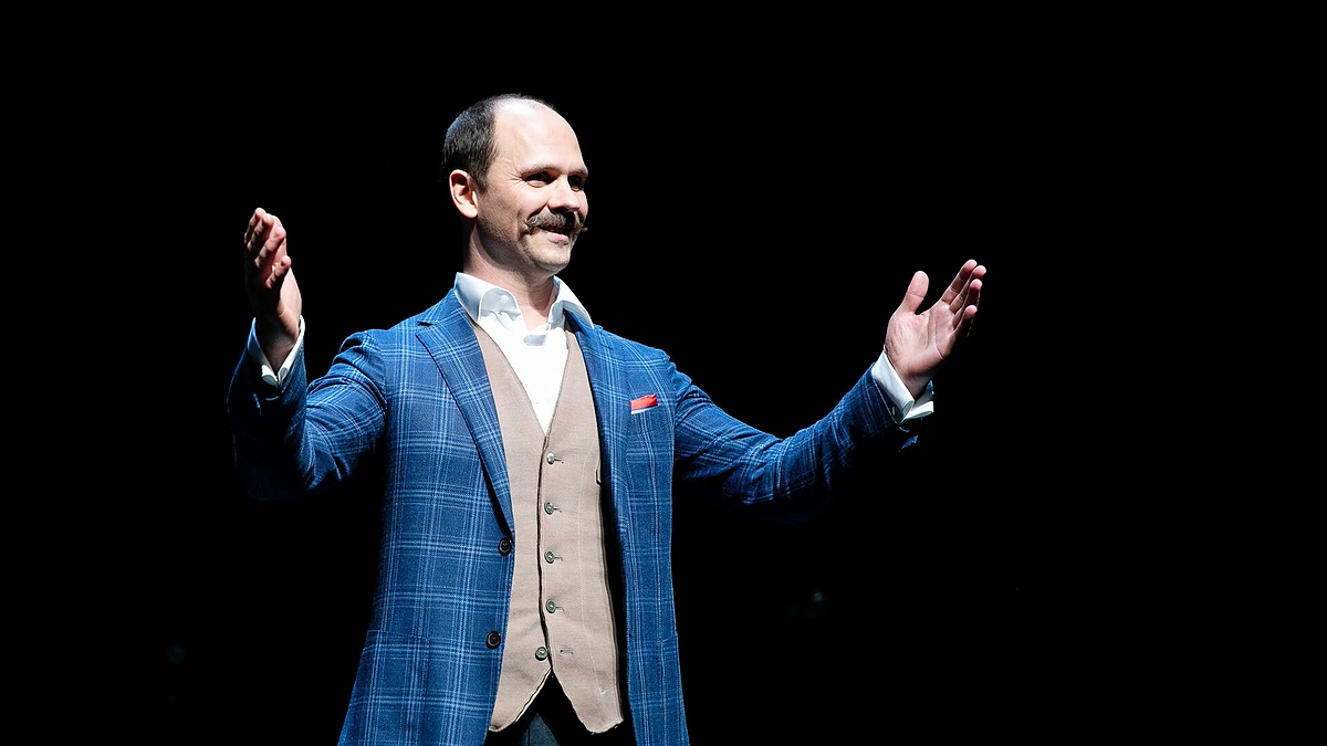Mažojo teatro scenoje Audrius Bružas pažymėjo savo jubiliejų/Irmanto Gelūno/„Žmonės Foto“ nuotr.