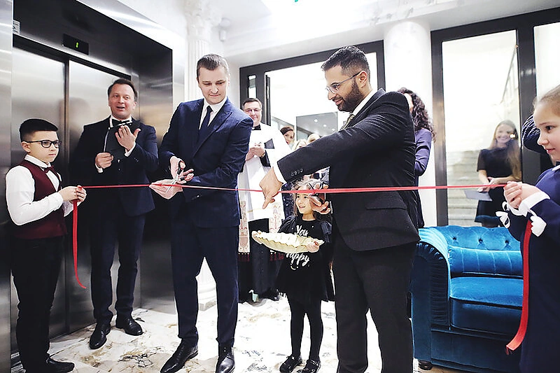 Įžymybės nepraleido klinikos įkurtuvių Tauragėje/Organizatorių nuotr.