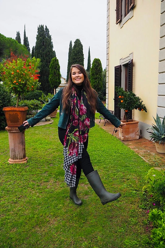 Marija Palaikytė Toskanoje/ Asmeninio albumo nuotr.