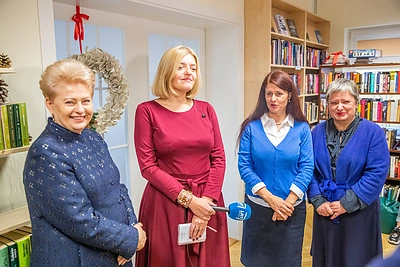 Akcijos „Knygų Kalėdos“ atidarymas/ Elijaus Kniežausko nuotr.