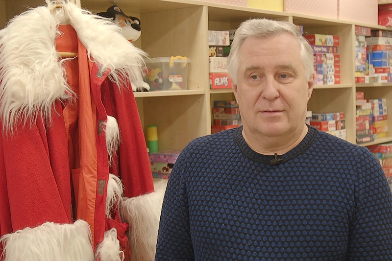 A. Stonys virto Kalėdų seneliu / Tv Topo archyvo nuotr.