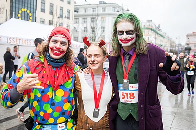 Kalėdinis bėgimas 2019/Irmanto Gelūno/„ŽMONĖS Foto“ nuotr.