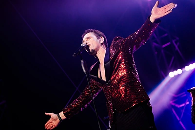 Marijono Mikutavičiaus šou Kaune/R. Šeškaičio nuotr.