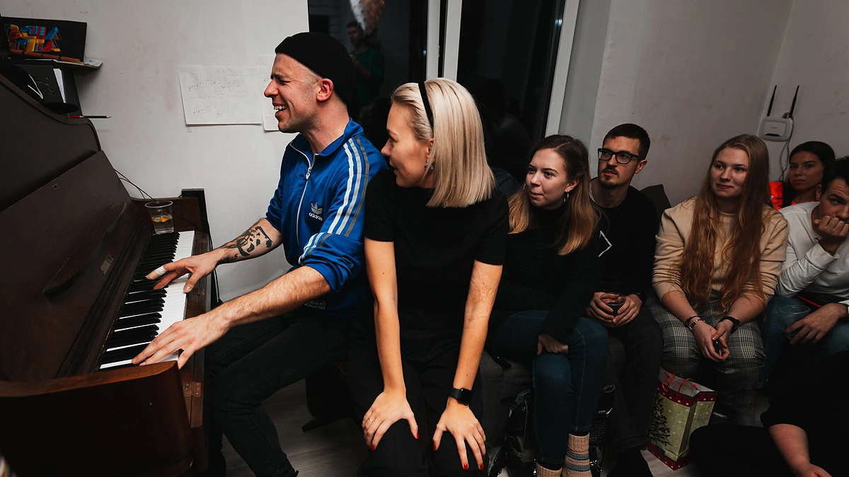 Naujausio Vido Bareikio albumo pristatymas/Luko Grušecko ir Evelinos Sabaliauskaitės nuotr.
