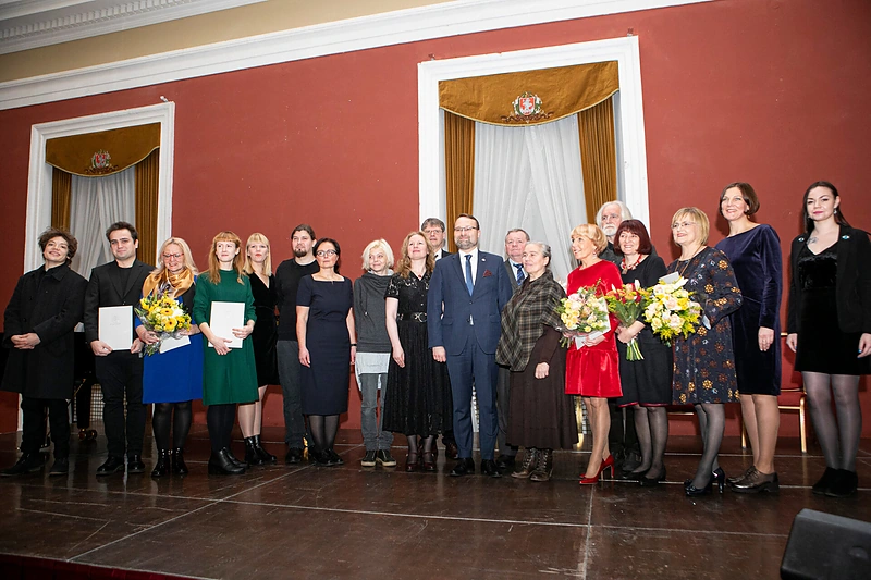 Įteiktos 2019 metų Kultūros ministerijos premijos/Pauliaus Peleckio/„ŽMONĖS Foto“ nuotr.