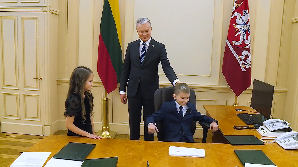 Specialieji korespondentai lankėsi Prezidentūroje/Organizatorių nuotr.