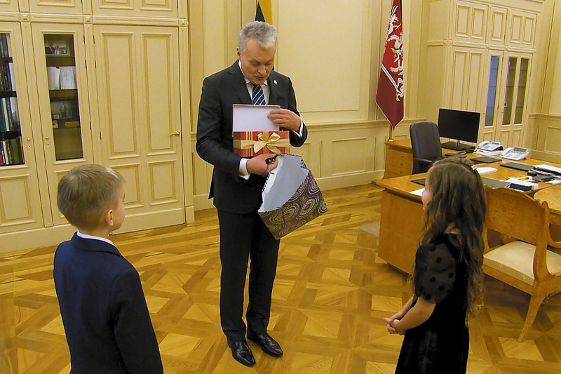 Specialieji korespondentai lankėsi Prezidentūroje/Organizatorių nuotr.