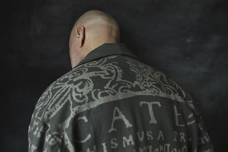 V. Bagdonas kūrinyje „Mažvydas“/Viktorijos Vaišvilaitės-Skirutienės nuotr.