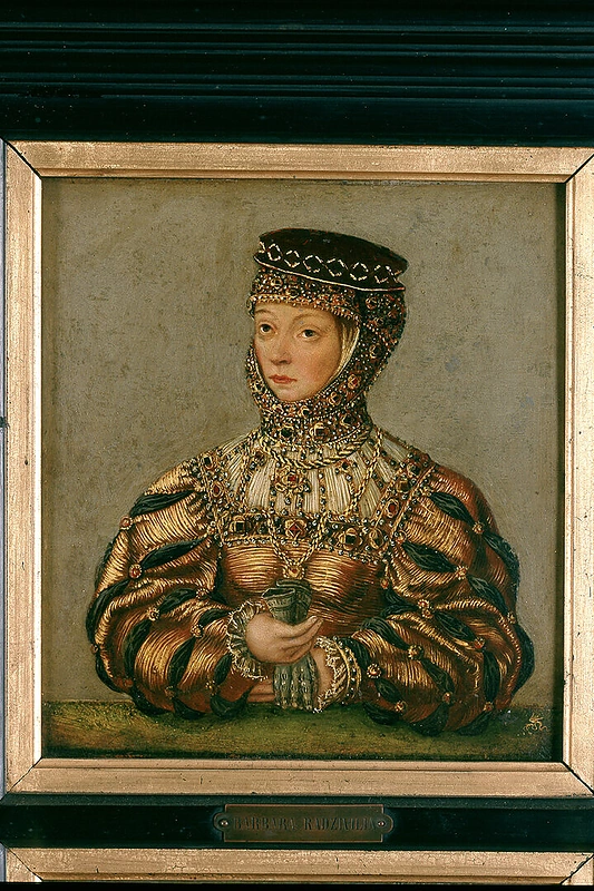 Lenkijos karalienė ir Lietuvos kunigaikštienė Barbora Radvilaitė.