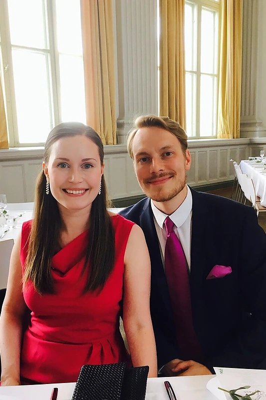 Sanna Marin su mylimuoju Markusu